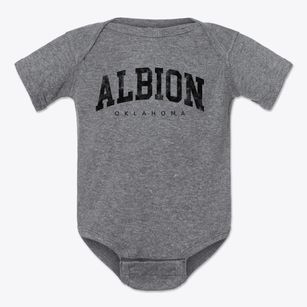 Albion Oklahoma Urban Vibe Baby Onesie