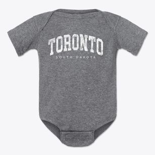Toronto South Dakota Urban Vibe Baby Onesie