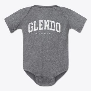 Glendo Wyoming Urban Vibe Baby Onesie