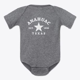 Anahuac Texas Star Baby Onesie
