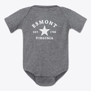 Esmont Virginia Star Baby Onesie
