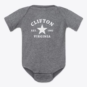 Clifton Virginia Star Baby Onesie