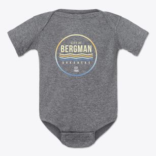 Bergman Arkansas Color Fade Baby Onesie