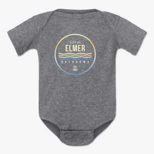 Elmer Oklahoma Color Fade Baby Onesie