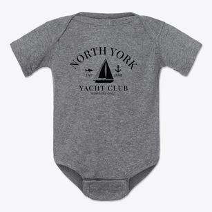 North York Pennsylvania Yacht Club Baby Onesie
