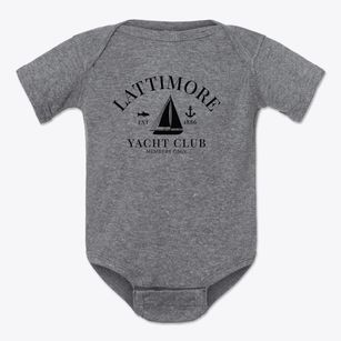 Lattimore North Carolina Yacht Club Baby Onesie