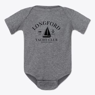 Longford Kansas Yacht Club Baby Onesie