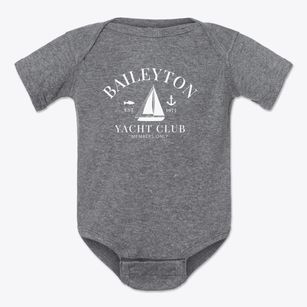 Baileyton Alabama Yacht Club Baby Onesie