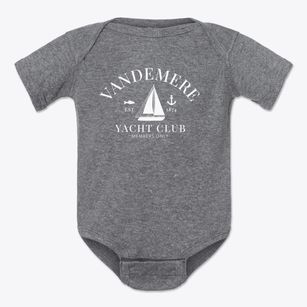 Vandemere North Carolina Yacht Club Baby Onesie