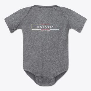 Batavia New York Artbox Baby Onesie