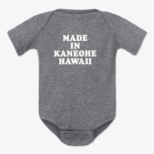 Kaneohe Hawaii Classic 70s Baby Onesie