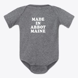 Abbot Maine Classic 70s Baby Onesie