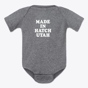 Hatch Utah Classic 70s Baby Onesie