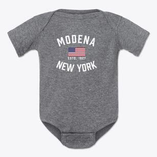 Modena New York Patriot Baby Onesie