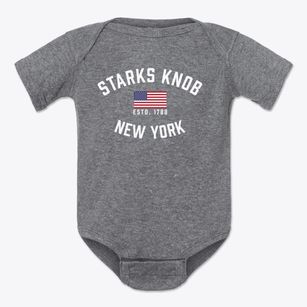 Starks Knob New York Patriot Baby Onesie