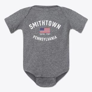 Smithtown Pennsylvania Patriot Baby Onesie