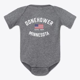 Donehower Minnesota Patriot Baby Onesie