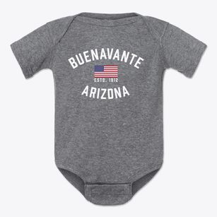 Buenavante Arizona Patriot Baby Onesie