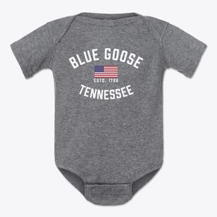 Blue Goose Tennessee Patriot Baby Onesie