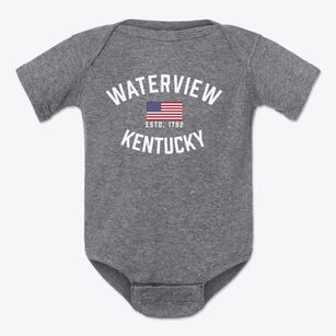 Waterview Kentucky Patriot Baby Onesie