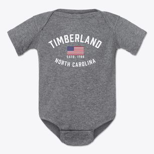 Timberland North Carolina Patriot Baby Onesie