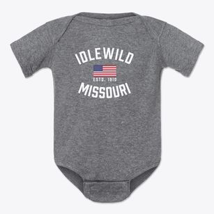 Idlewild Missouri Patriot Baby Onesie