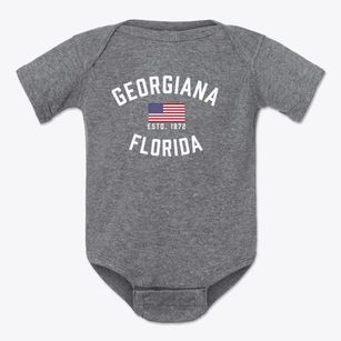Georgiana Florida Patriot Baby Onesie