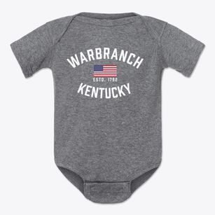 Warbranch Kentucky Patriot Baby Onesie