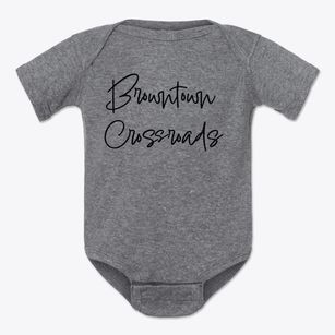 Browntown Crossroads North Carolina Freestyle Baby Onesie