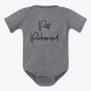 Port Richmond Virginia Freestyle Baby Onesie