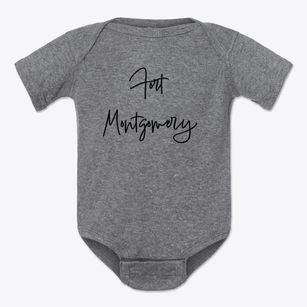 Fort Montgomery New York Freestyle Baby Onesie