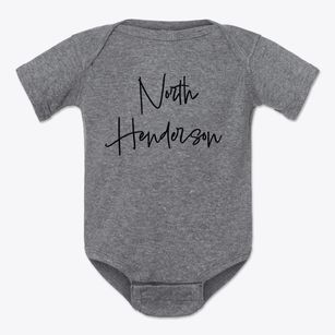North Henderson North Carolina Freestyle Baby Onesie