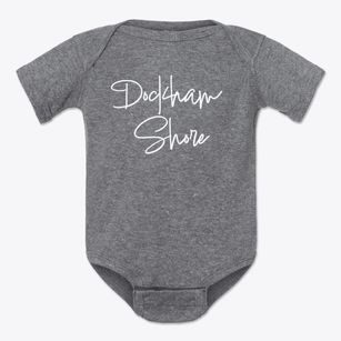 Dockham Shore New Hampshire Freestyle Baby Onesie