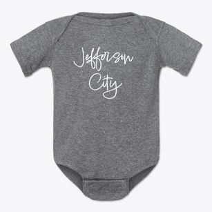Jefferson City Missouri Freestyle Baby Onesie