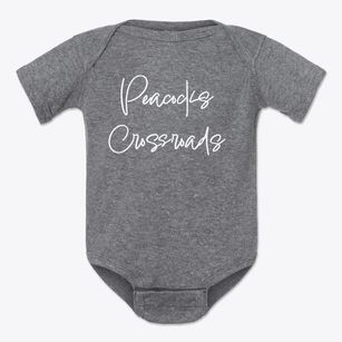Peacocks Crossroads North Carolina Freestyle Baby Onesie