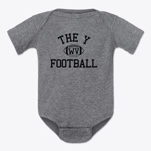 The Y West Virginia Football Baby Onesie