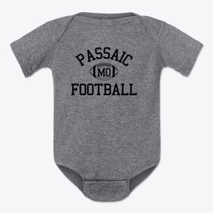 Passaic Missouri Football Baby Onesie