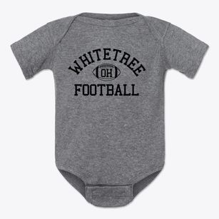 Whitetree Ohio Football Baby Onesie