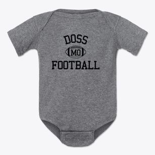 Doss Missouri Football Baby Onesie