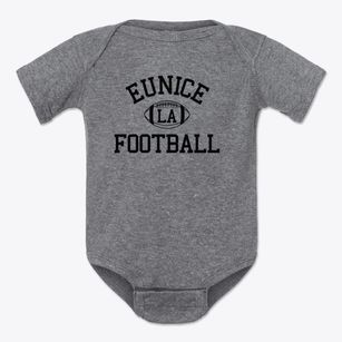 Eunice Louisiana Football Baby Onesie