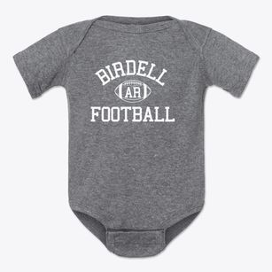 Birdell Arkansas Football Baby Onesie