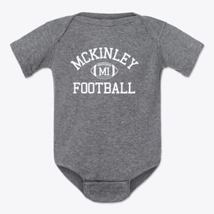 Mckinley Michigan Football Baby Onesie