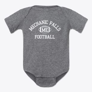 Mechanic Falls Maine Football Baby Onesie