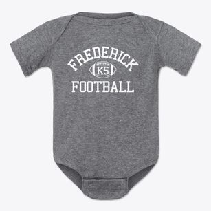 Frederick Kansas Football Baby Onesie