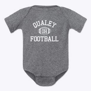 Qualey Ohio Football Baby Onesie