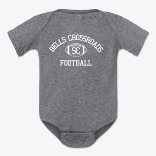 Bells Crossroads South Carolina Football Baby Onesie