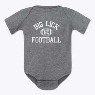 Big Lick North Carolina Football Baby Onesie
