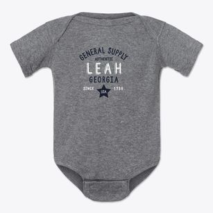 Leah Georgia General Supply Baby Onesie