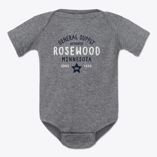 Rosewood Minnesota General Supply Baby Onesie