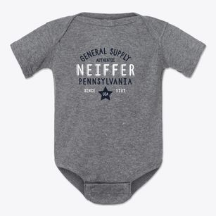 Neiffer Pennsylvania General Supply Baby Onesie